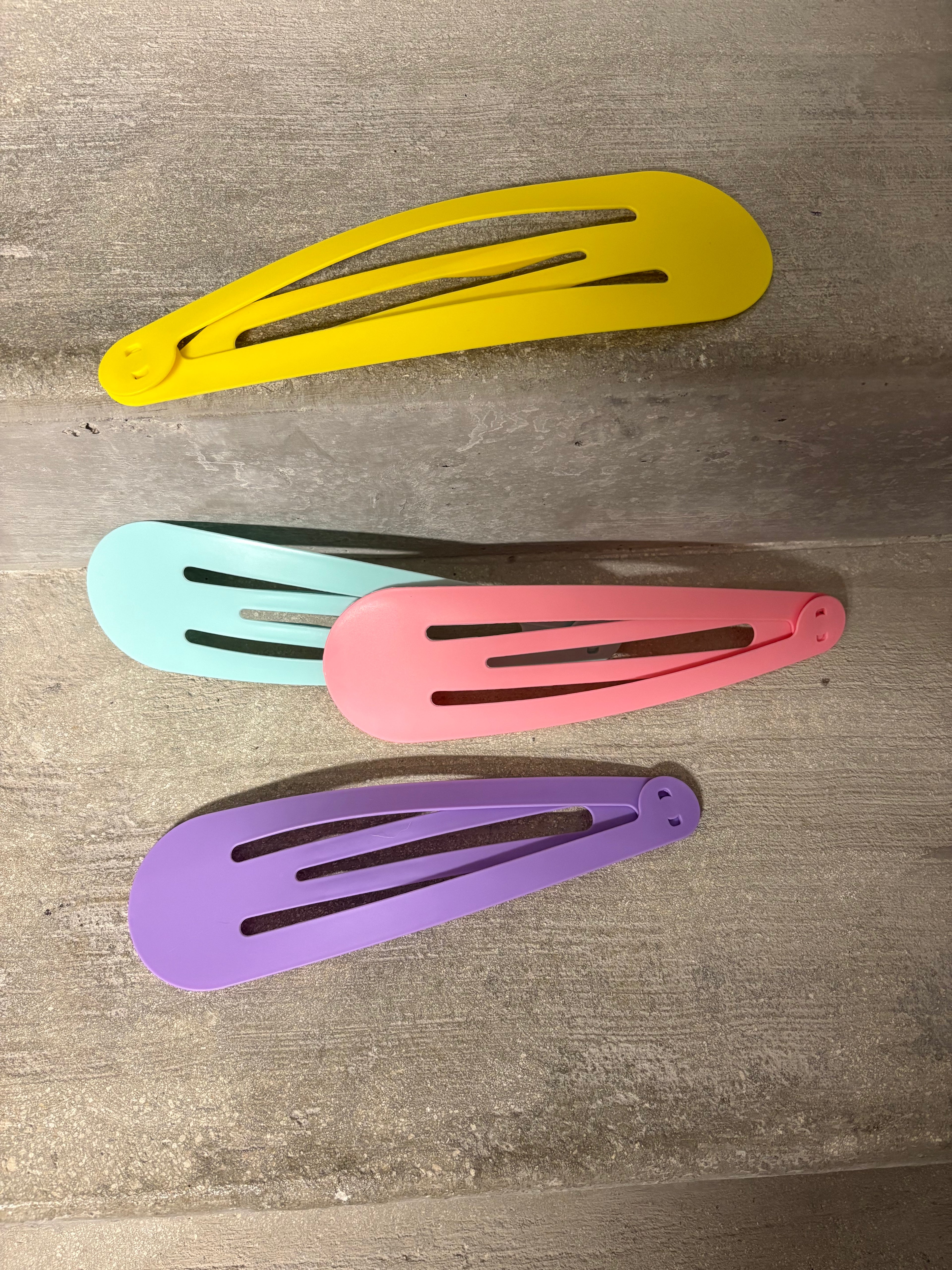 Oversized Barrette - 4 Pack