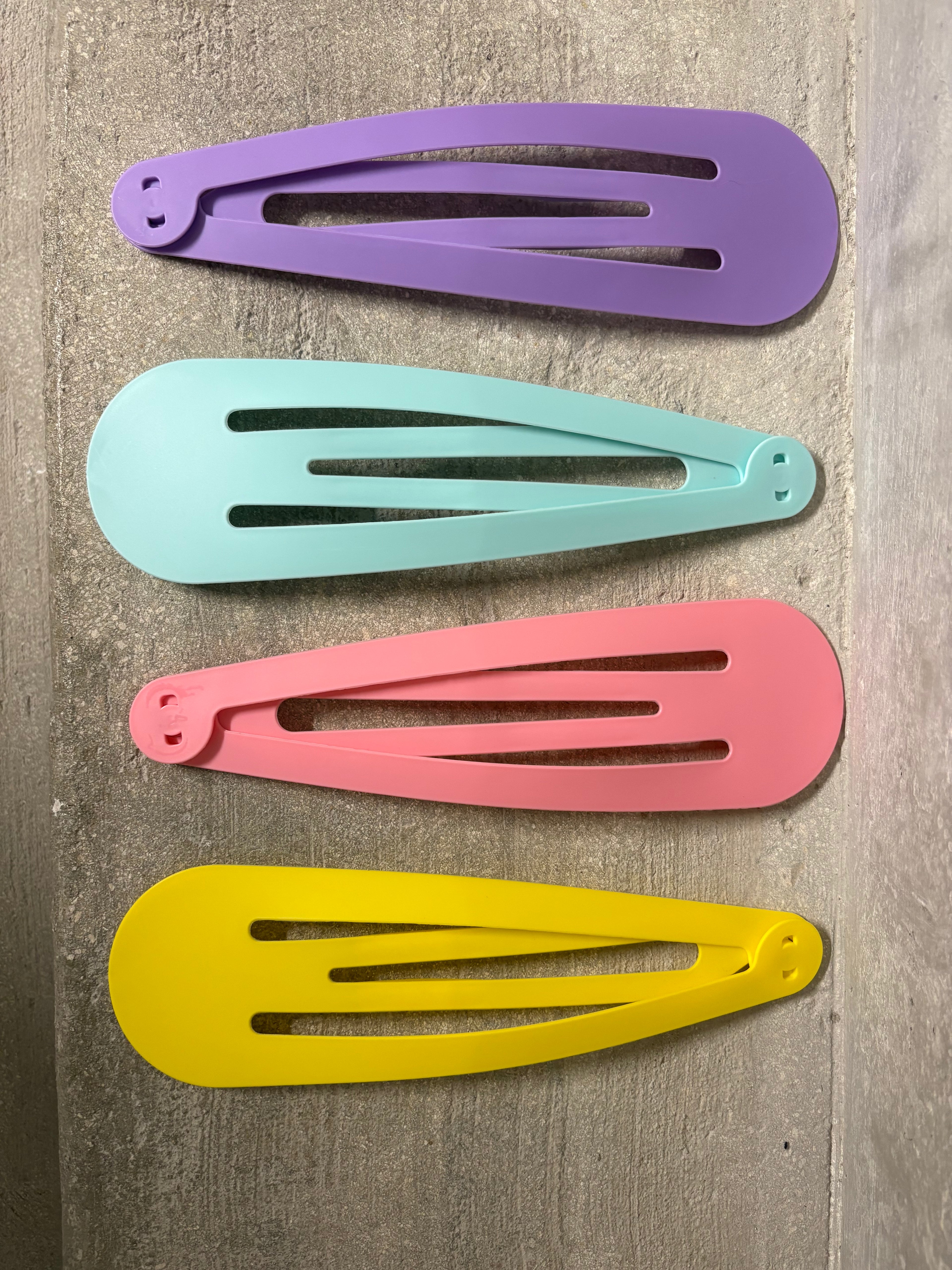 Oversized Barrette - 4 Pack