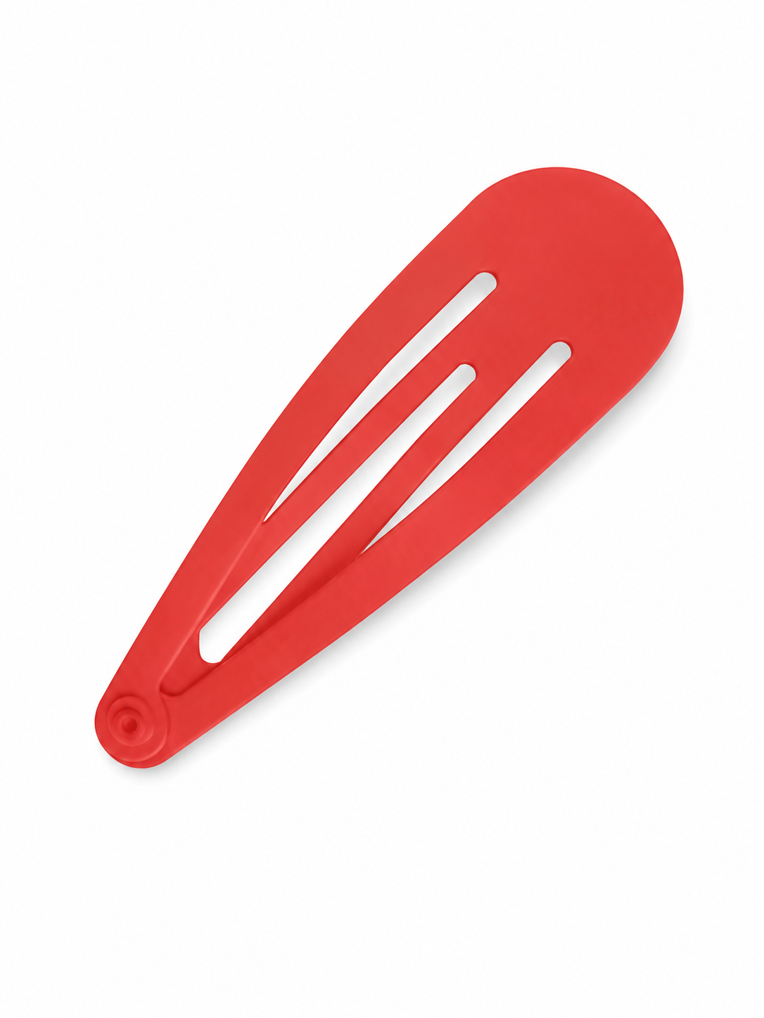 Oversized Barrette - Red