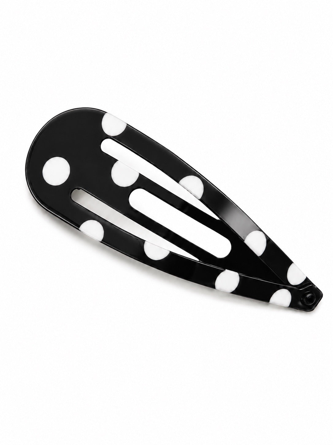 Oversized Barrette - Polka Dot
